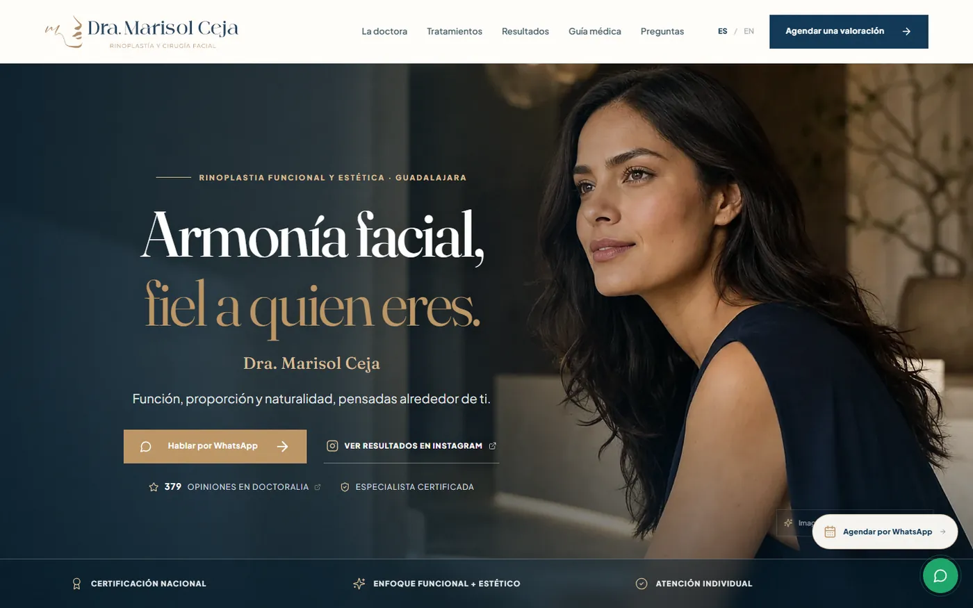 Dra. Marisol Ceja website