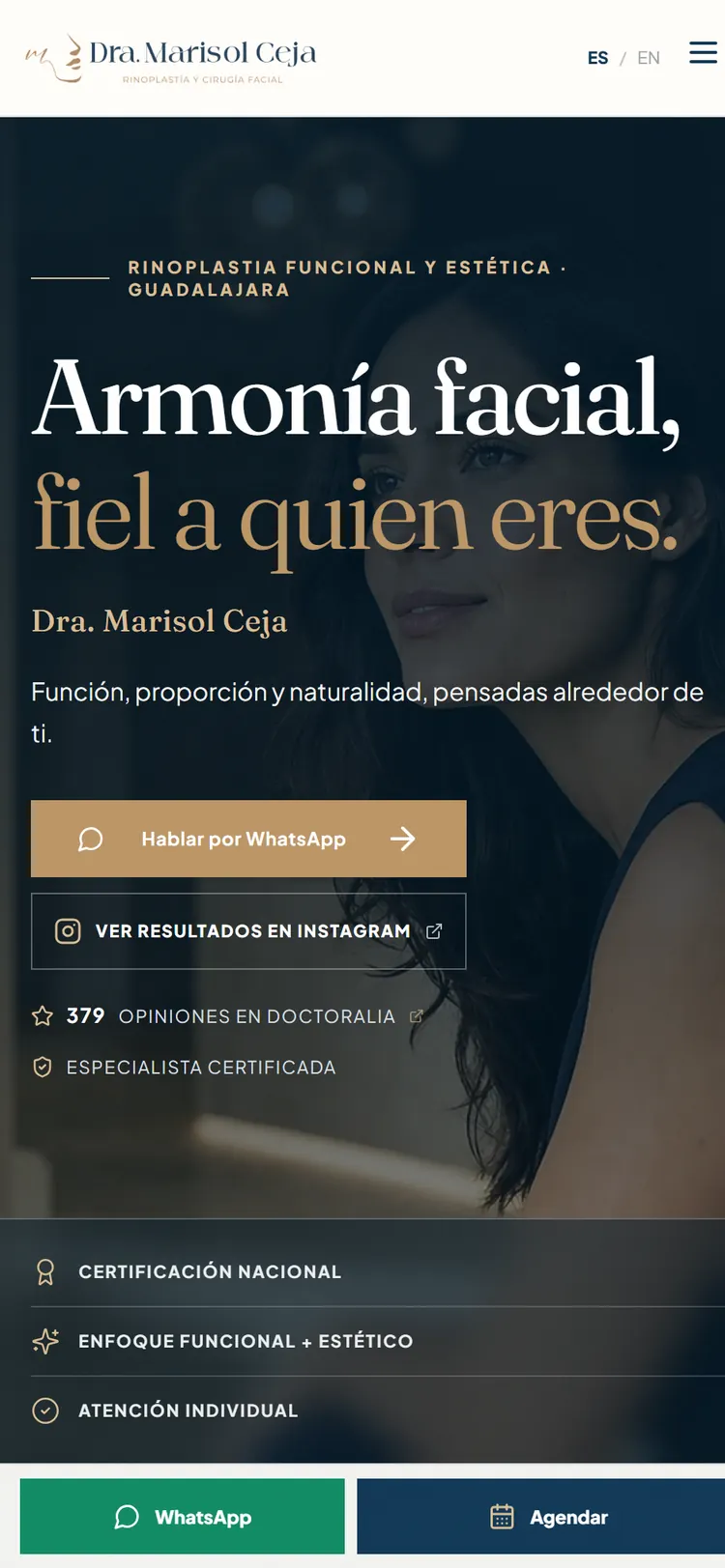 Dra. Marisol Ceja website